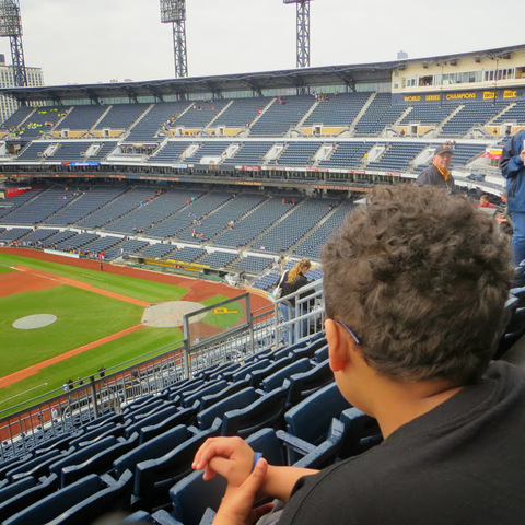 First Pittsburgh Pirates Game