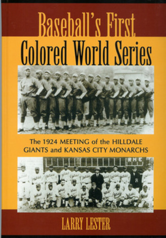 The First Negro World Series