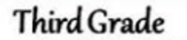 Third Grade