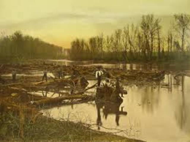 Freeman and Custis explore the Red River