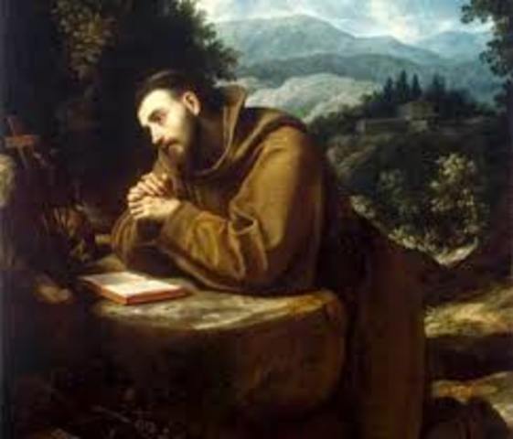 Regreso a Italia de Francisco.