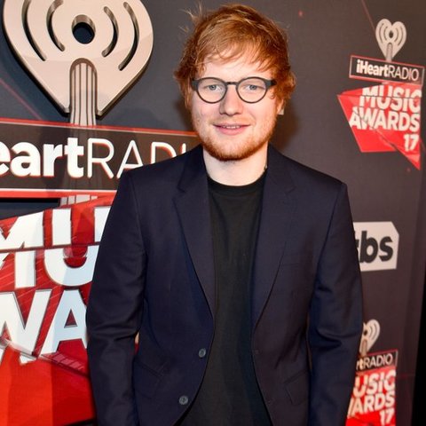 Ed sheeran on the red carpet