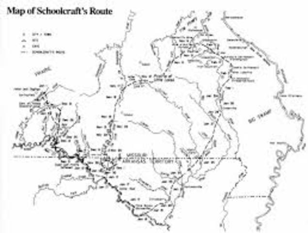 Henry Rowe Schoolcraft explores Arkansas