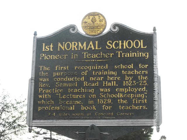 1823 First normal private school opens in Vermont
