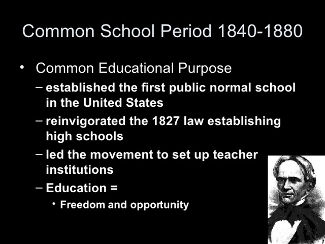 First public normal school in Lexington, Massachusetts (Horace Mann)
