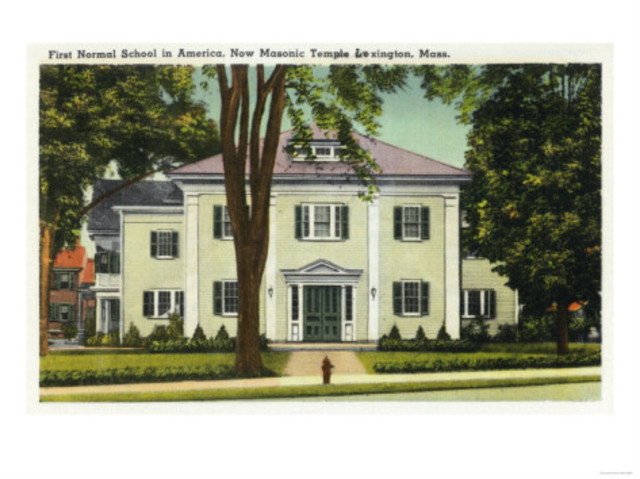 First public normal school in Lexington, Massachusetts