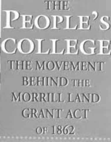 Morrill Land Grant College Act