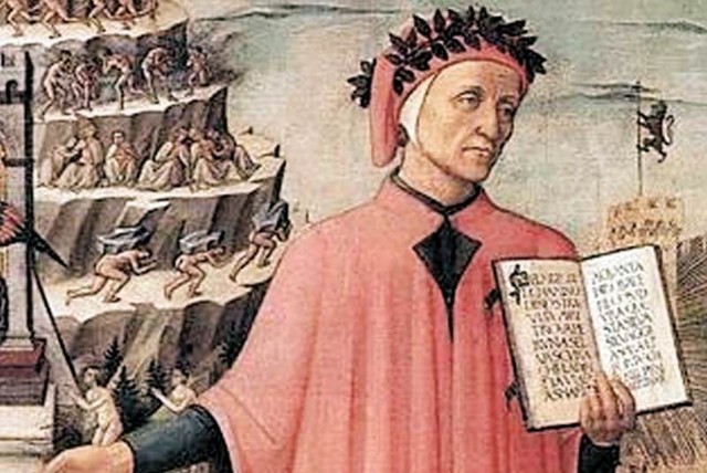 Dante participa en la firma del tratado de paz con Arezzo.