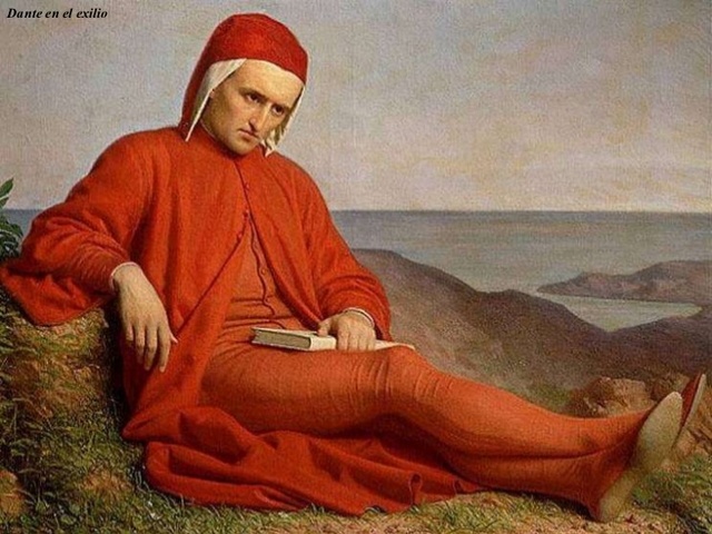 Excilio de Dante Alighieri .