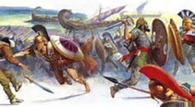 Greeks Defeat Persains at Marathon