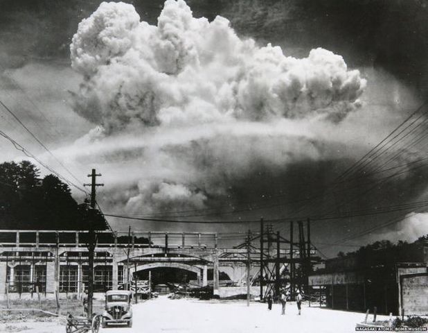 Atomic Bomb dropped on Nagasaki