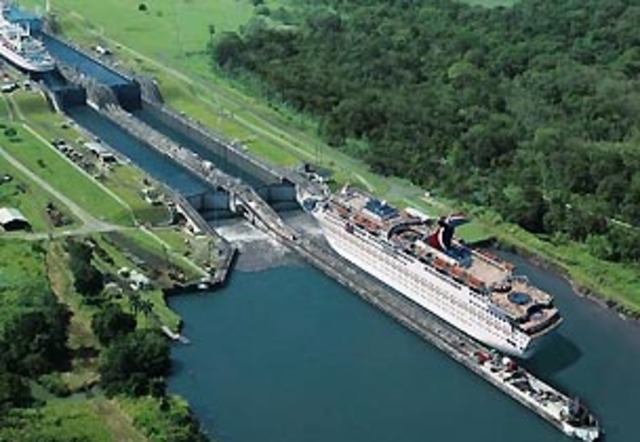 Panama Canal Opened