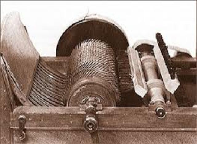 Cotton Gin Invented