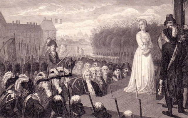 The execution of Marie Antoinette