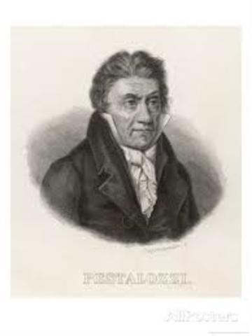 Johann Heinrich Pestalozzi(Zúrich, 12 de enero de 1746 - Brug, 17 de febrero de 1827)