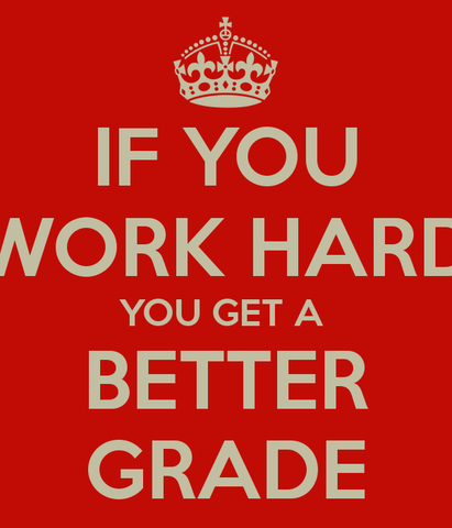 Am getting better grades in 8th grade!!!