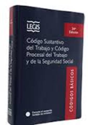 En 1944. Código Sustantivo del Trabajo