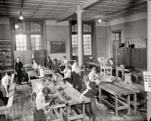 1921 Vocational School enrolls 300,000