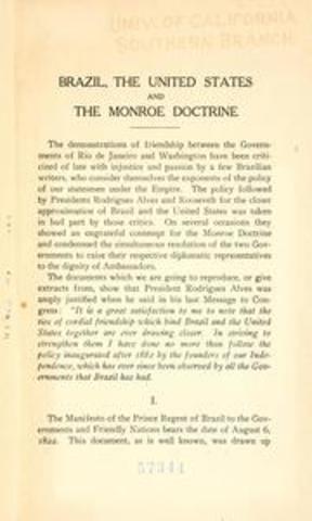 The Monroe Doctrine