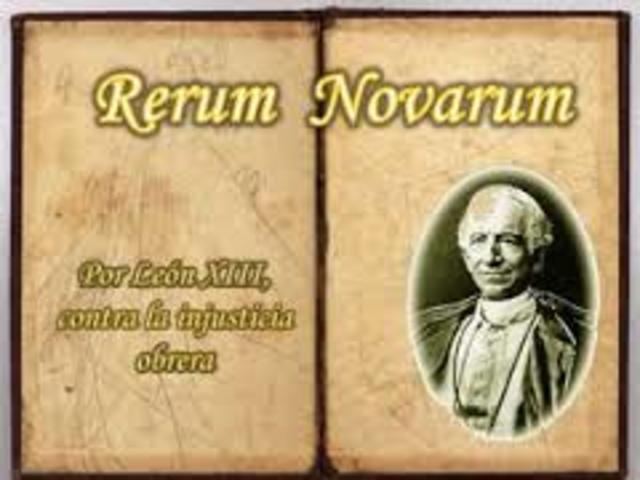 RERUM NOVARUM (DOCUMENTO DE LA IGLESIA)