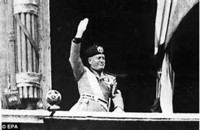 Mussolini assumes power in italy