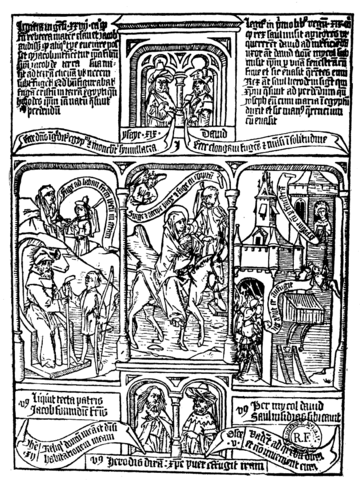 BIBLIA PAUPERUM (SIGLO XV)