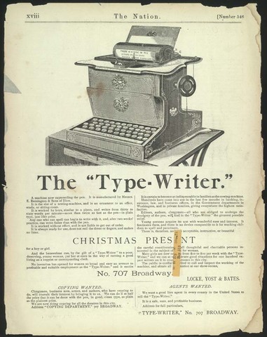 Christopher Latham Sholes-Typewriter