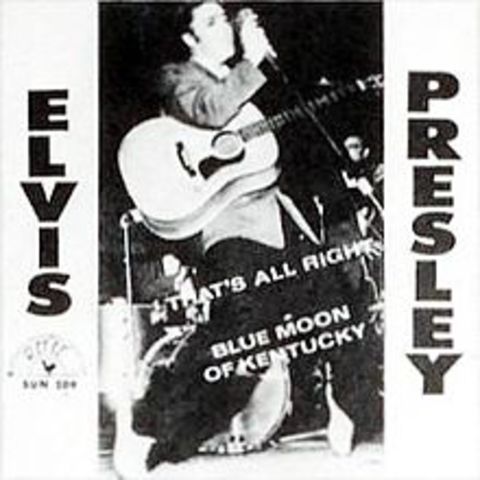 Elvis Presley grava "That’s All Right"