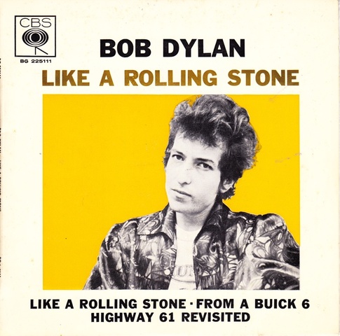 Bob Dylan lança o hit "Like a Rolling Stone"