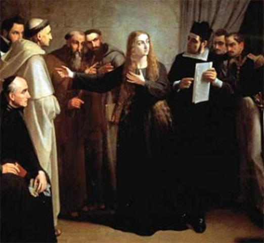 Ingreso en prisión "Convento de las Arrecogías"