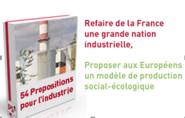 54 proposi -tions pour l'industrie