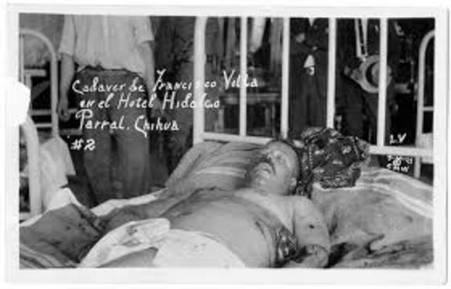 Muere Francisco Villa