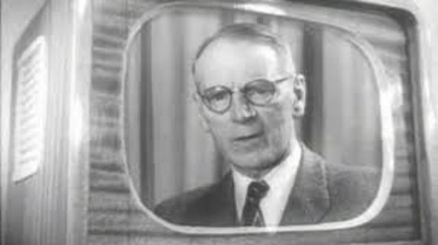 offisiell åpning av tven i svart hvit