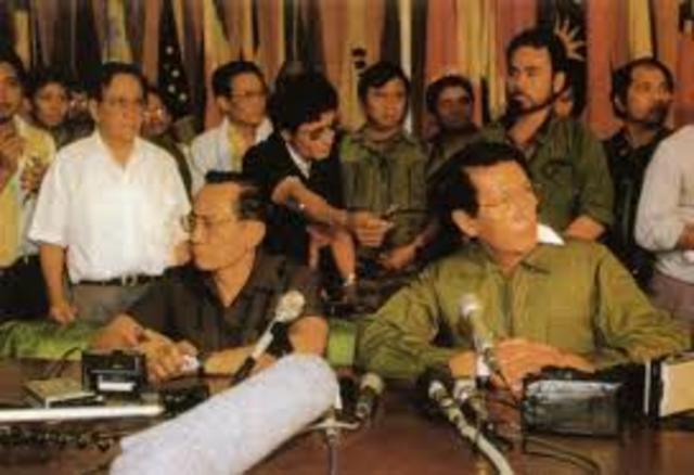 Juan Ponce Enrille and Fidel Ramos Defection
