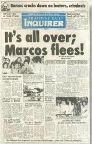 Marcos family fees Philippines