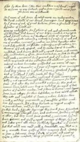 Mayflower Compact Signed