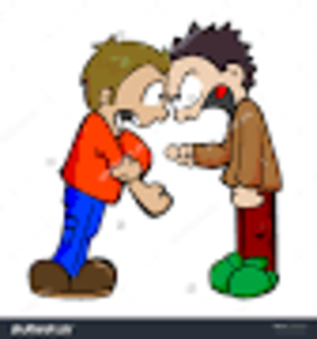 A fight with my cousin