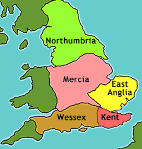Anglo-Saxons Kingdoms