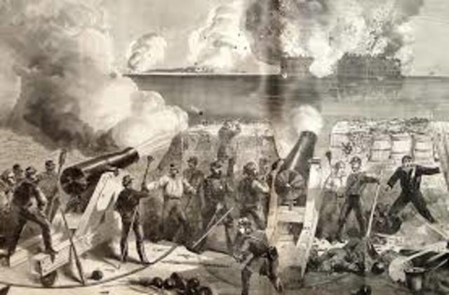 Battle at Fort Sumter