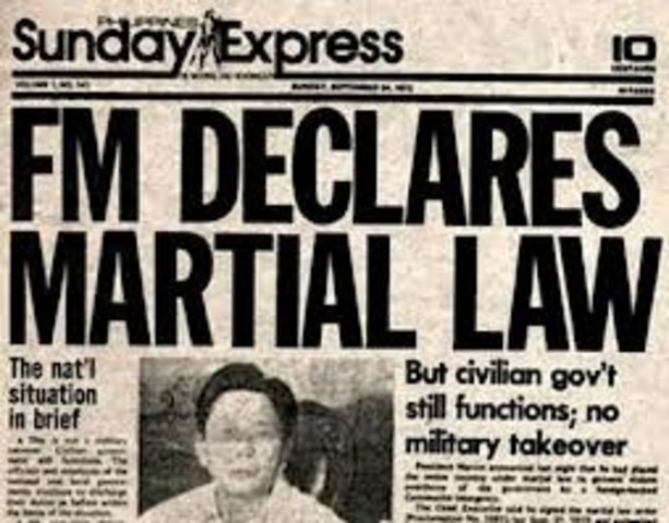 Declaration of Martial Law