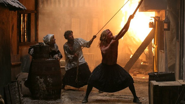 Great fire in London