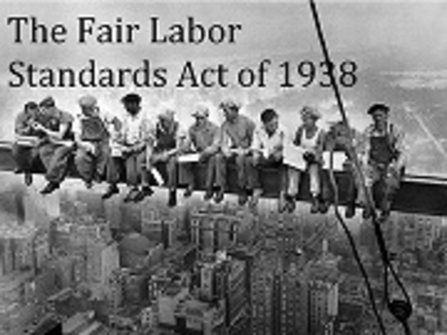 1938 Fair Labor Standards Act