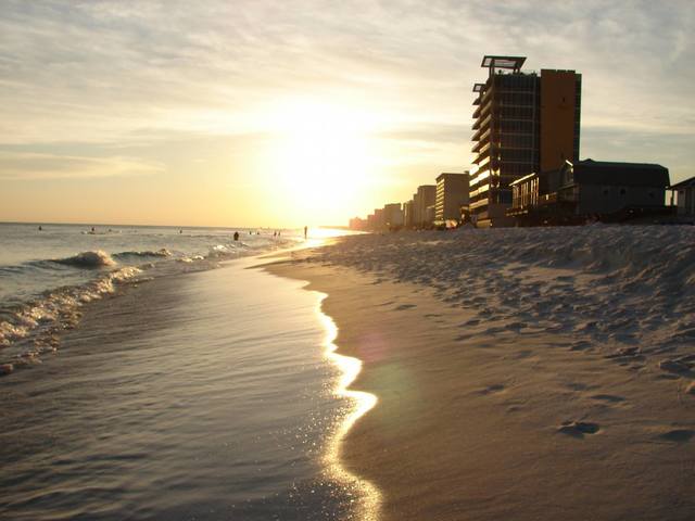 I went to Panama City beach
