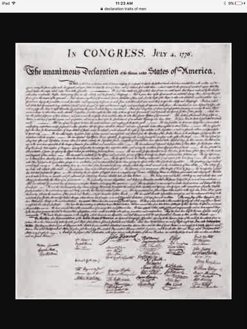 Declaration of rights of men