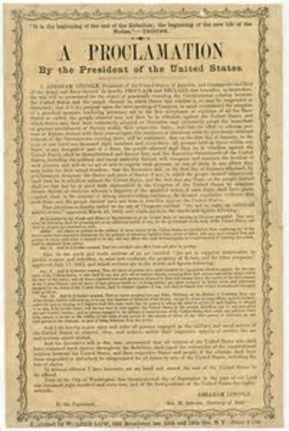 The Emancipation Proclamation