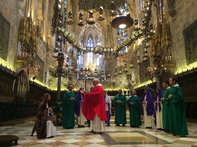 Entrada a la catedral