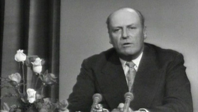 Første fjernsynssending