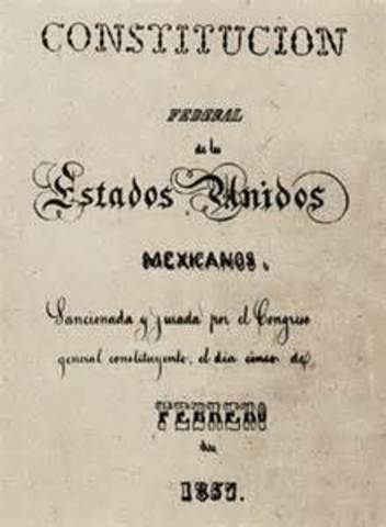 CONSTITUCION DE 1857