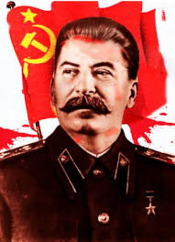 Poclamació de Stalin como a líder