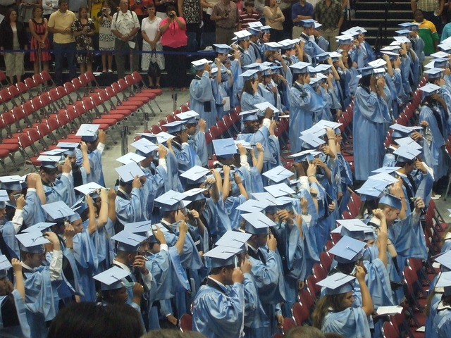 I graduated high school!